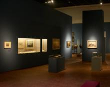 Von oben gesehen Ausstellungsansicht